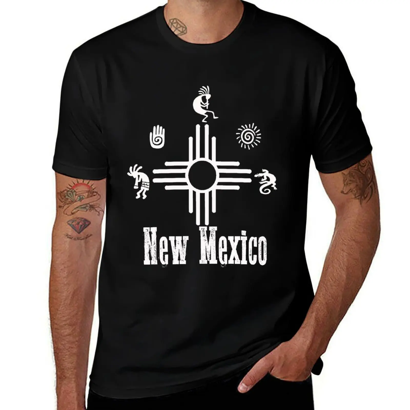 New Mexico Land of Enchantment Ancient Nations Zia Symbol T-Shirt summer shirt cotton man t-shirts shirts men graphic
New Mexico Land of Enchantment Ancient Nations Zia Symbol T-Shirt summer shirt cotton man t-shirts shirts men graphic