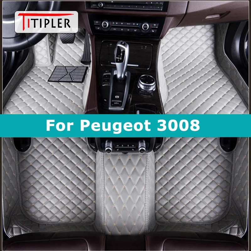 TITIPLER пользовательские автомобильные коврики для Peugeot 3008 2009-2023 авто ковры аксессуары для ног Coche
TITIPLER пользовательские автомобильные коврики для Peugeot 3008 2009-2023 авто ковры аксессуары для ног Coche