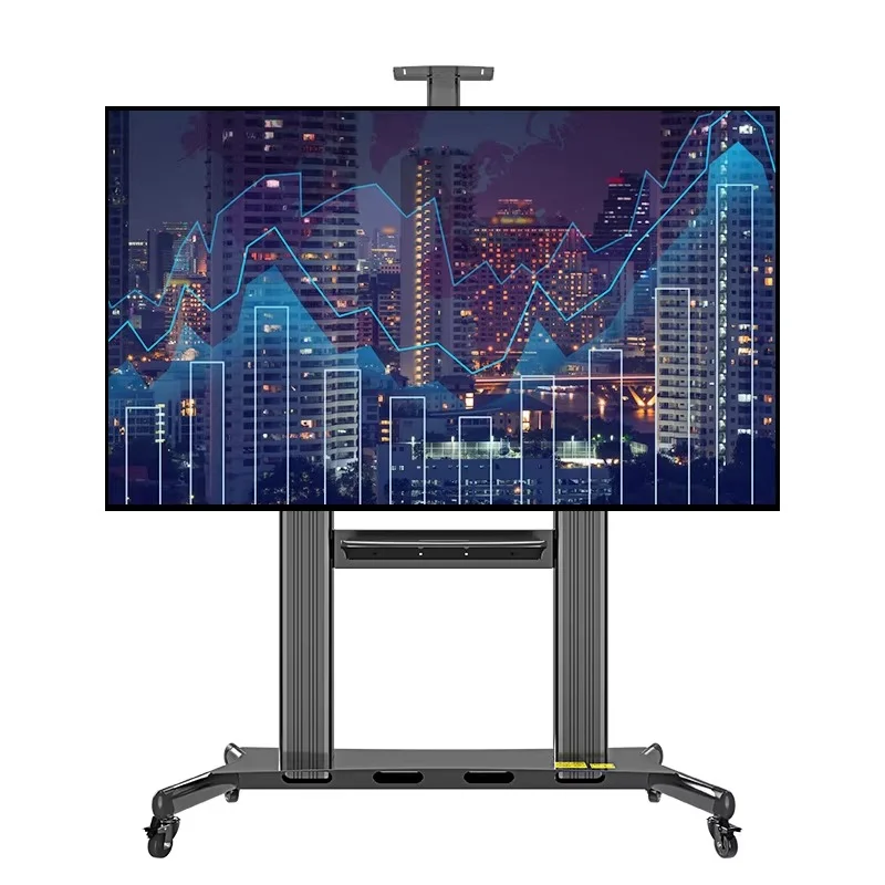 Wholesale 90 Degree Electric Lift TV Bracket Adjustable Height Black Mobile Stand for Interactive Flat Panel Conference System
Wholesale 90 Degree Electric Lift TV Bracket Adjustable Height Black Mobile Stand for Interactive Flat Panel Conference System