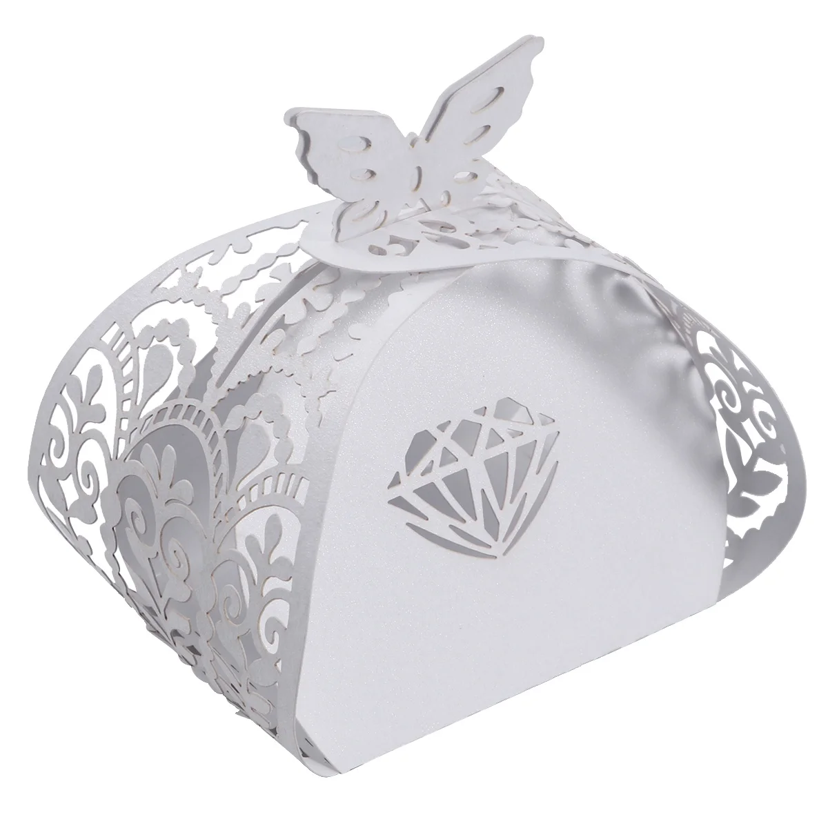 50pcs Wedding Favor Boxes Hollow Butterfly Diamond Design Candy Boxes for Candies Small Gifts Celebrations Collection
50pcs Wedding Favor Boxes Hollow Butterfly Diamond Design Candy Boxes for Candies Small Gifts Celebrations Collection