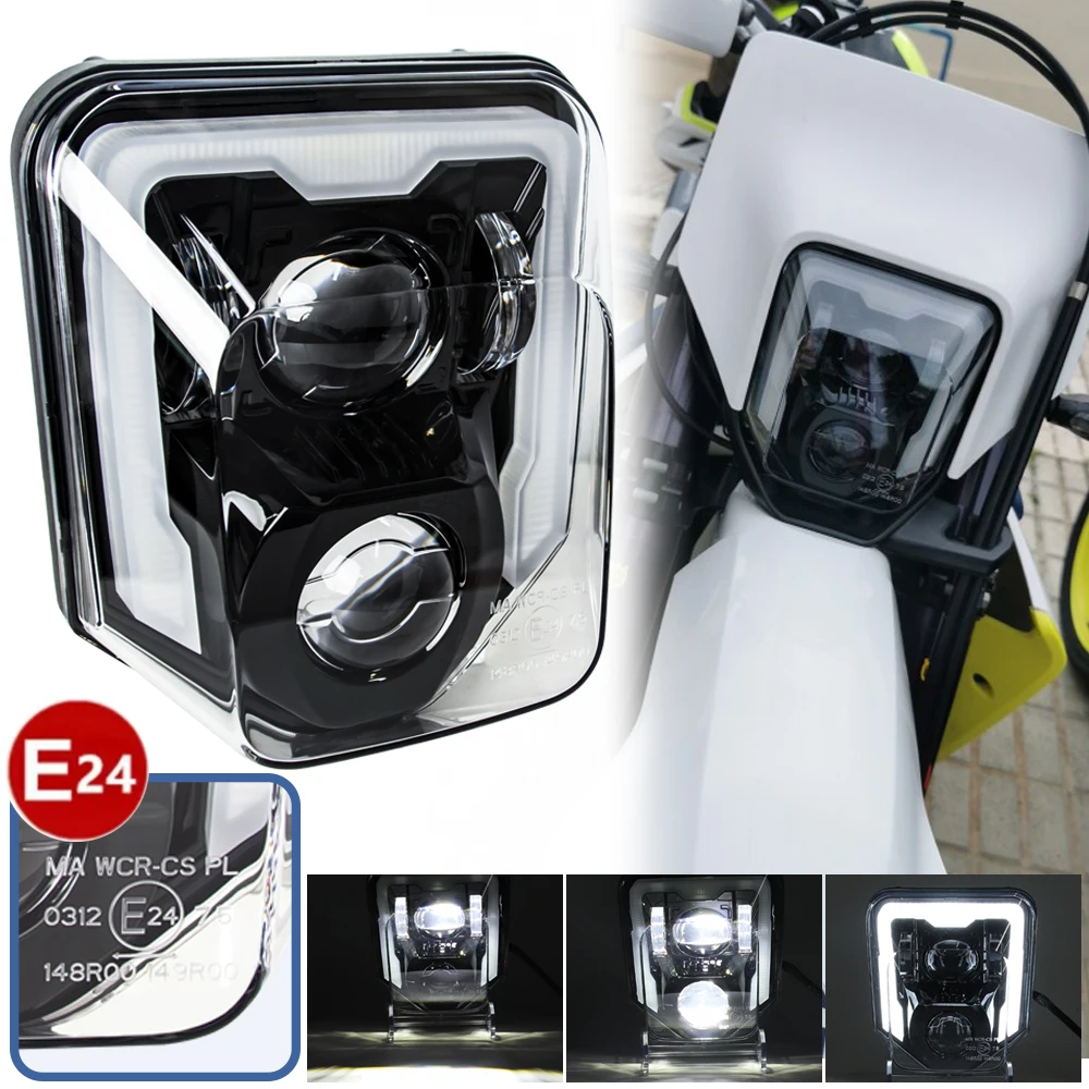 Мотоциклетная фара, головная фара для Husqvarna TE FE TC 125 250 300 350 450 501 250i 300i Enduro
Мотоциклетная фара, головная фара для Husqvarna TE FE TC 125 250 300 350 450 501 250i 300i Enduro