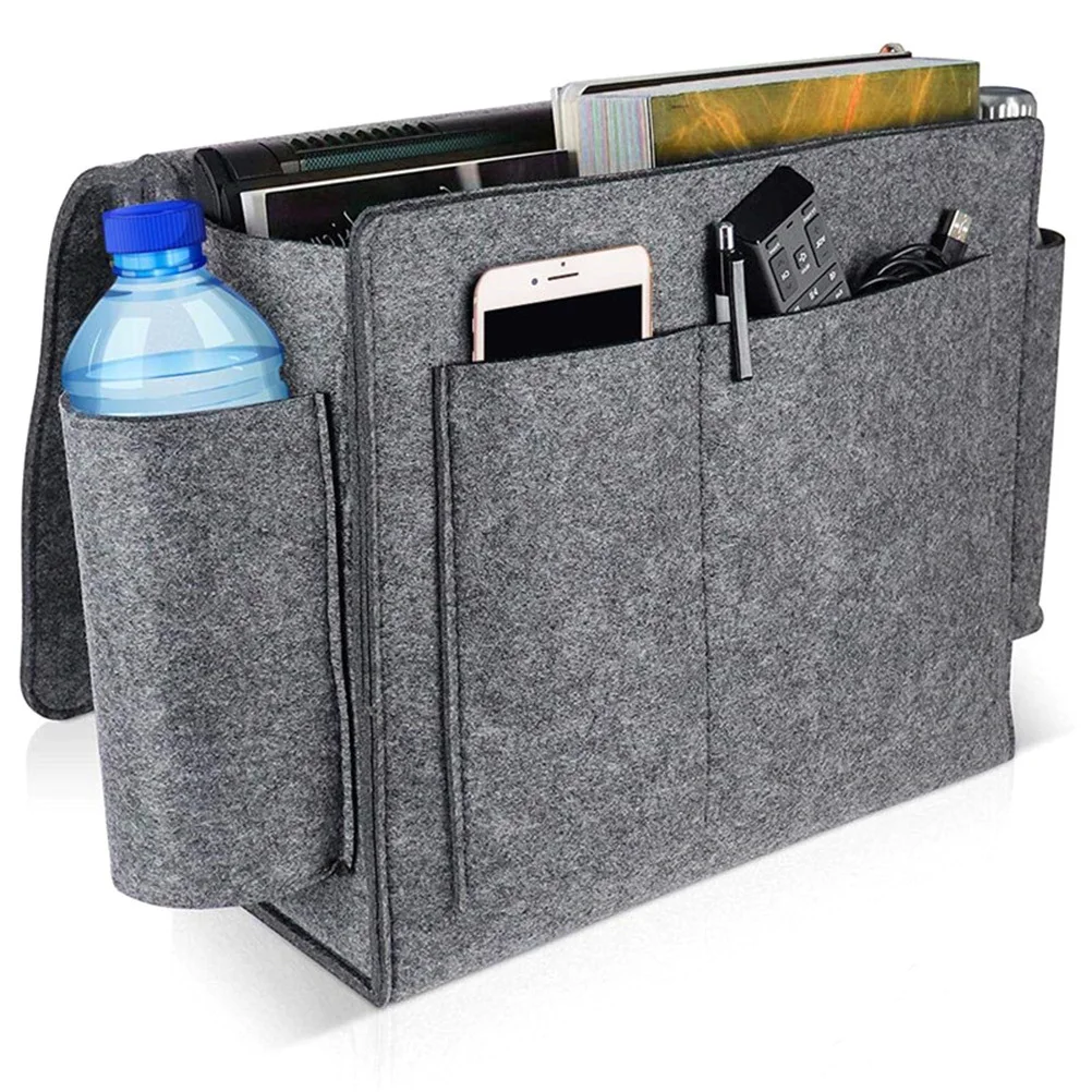 Bedside Hanging Bag Felt Bag Dark Grey Felt Organizer For Laptop Sofa Desk Bedroom Tidy Solution Utility Pouch
Bedside Hanging Bag Felt Bag Dark Grey Felt Organizer For Laptop Sofa Desk Bedroom Tidy Solution Utility Pouch