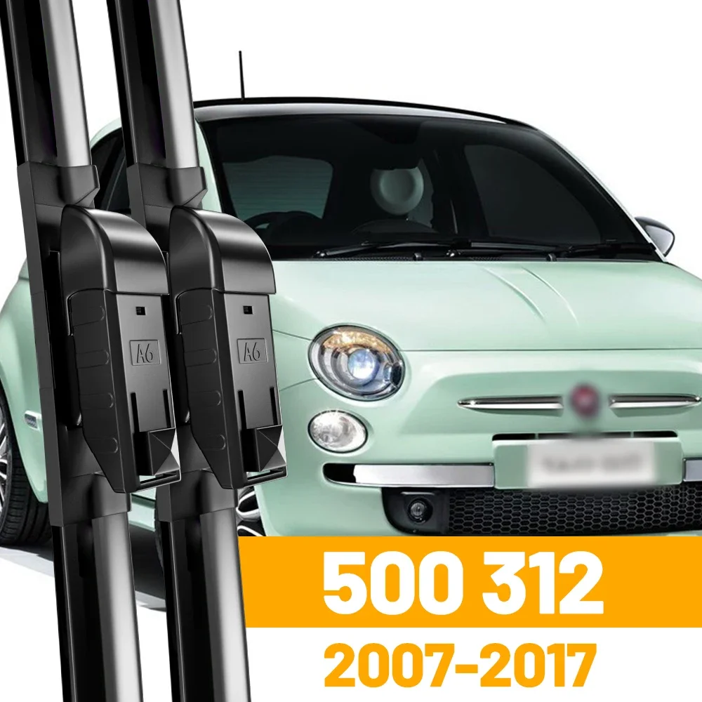 Wiper Front Wiper Blades For FIAT 500 312 2007-2017 2008 2009 2010 Windshield Windscreen Front Rear Window 24''14'' Accessories
Wiper Front Wiper Blades For FIAT 500 312 2007-2017 2008 2009 2010 Windshield Windscreen Front Rear Window 24''14'' Accessories