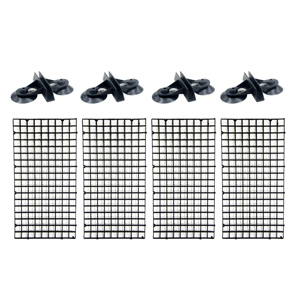 4pcs Aquarium Isolation Panel Fish Tank Divider Black Grid Plate Spliced Lattice Partition Holders Breeding Separation Supplies
4pcs Aquarium Isolation Panel Fish Tank Divider Black Grid Plate Spliced Lattice Partition Holders Breeding Separation Supplies