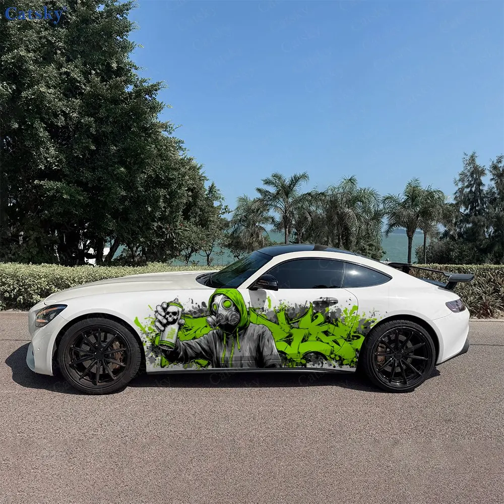 2pcs Venom Chemist Splash Decal, Durable, Fade-Resistant, Enhance Vehicle Aesthetic With Bold Design Car Vinyl Wrap
2pcs Venom Chemist Splash Decal, Durable, Fade-Resistant, Enhance Vehicle Aesthetic With Bold Design Car Vinyl Wrap