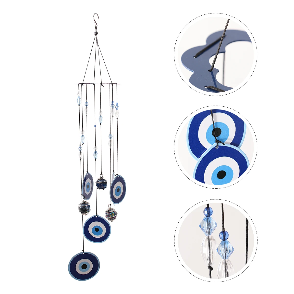 1pc Metal Wind Hanging Iron -Bell Flower Household Decor Flower Wind Chime Bell Tube Office Relax Gift Blue
1pc Metal Wind Hanging Iron -Bell Flower Household Decor Flower Wind Chime Bell Tube Office Relax Gift Blue
