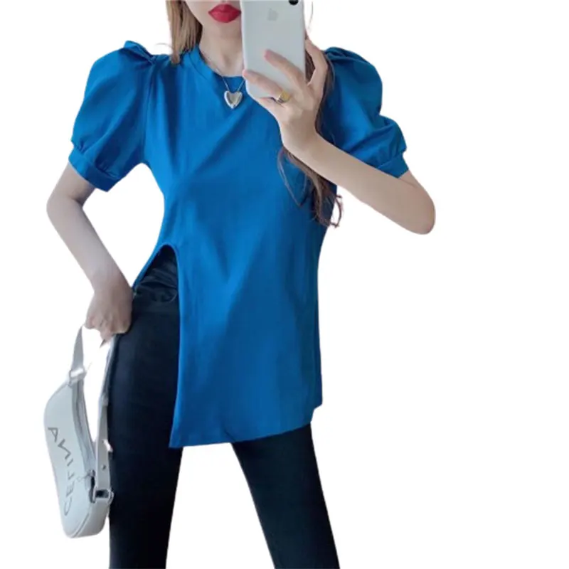 Elegant Fashion Harajuku Slim Fit Female Clothes Loose Casual Sweat All Match Tops Women Solid O Neck Insert Short Sleeve Tees
Elegant Fashion Harajuku Slim Fit Female Clothes Loose Casual Sweat All Match Tops Women Solid O Neck Insert Short Sleeve Tees