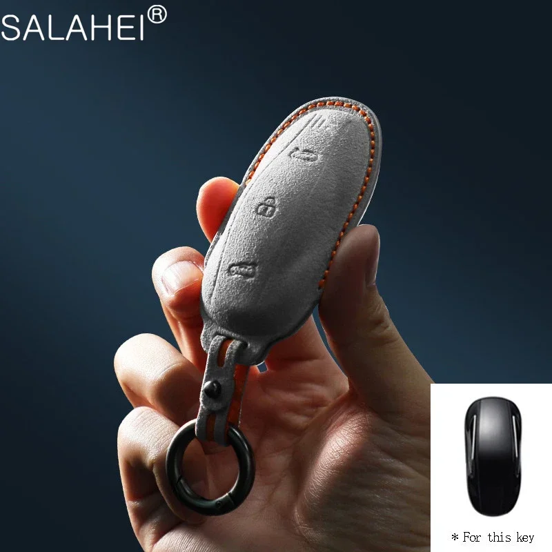Car Remote Key Case Full Cover High Grade Suede Keyless Shell for Tesla Model Y S Model X Model 3 Protect Holder Fob Accessories
Car Remote Key Case Full Cover High Grade Suede Keyless Shell for Tesla Model Y S Model X Model 3 Protect Holder Fob Accessories