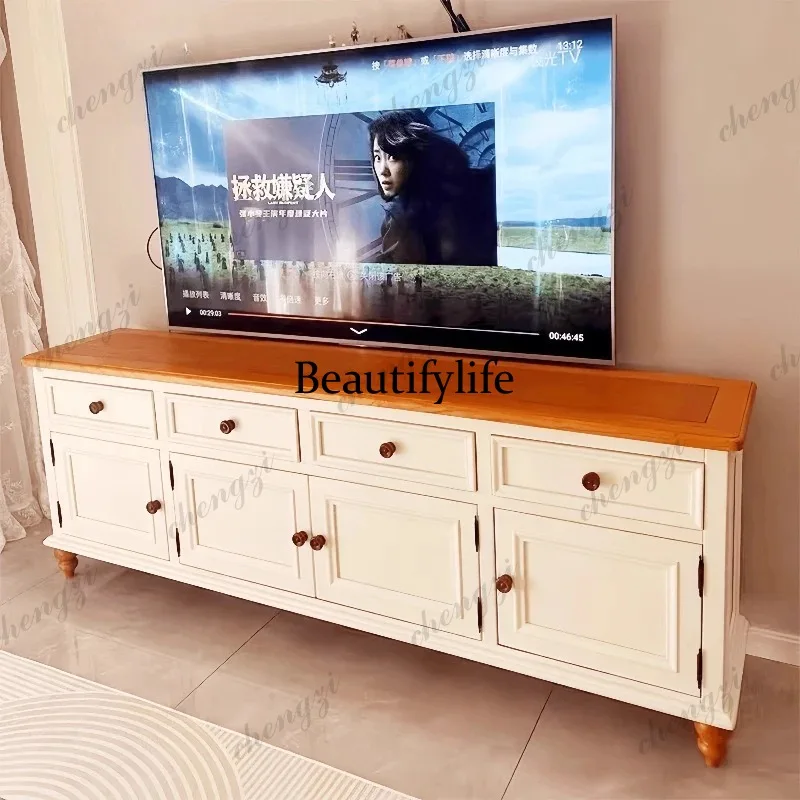Z138 100%Solid Wood High TV Table American Style Minimalist TV Stand Living Room Furniture Cabinet Mediterranean Style
Z138 100%Solid Wood High TV Table American Style Minimalist TV Stand Living Room Furniture Cabinet Mediterranean Style