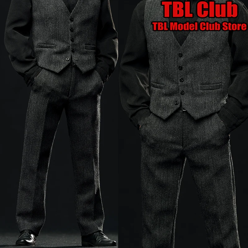 1/6 Scale Male Clothes Old-Money Style Grey Waistcoat Three-piece Suit For HT AT017 12-Inch Action Figure Soldier Rise Work RW05
1/6 Scale Male Clothes Old-Money Style Grey Waistcoat Three-piece Suit For HT AT017 12-Inch Action Figure Soldier Rise Work RW05