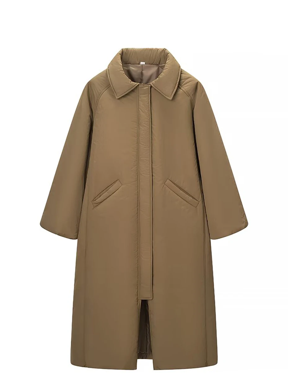 Новая весенняя женская свободная удобная длинная хлопковая куртка с отложным воротником, модная, в уличном стиле, прямого кроя, на молнии
Новая весенняя женская свободная удобная длинная хлопковая куртка с отложным воротником, модная, в уличном стиле, прямого кроя, на молнии