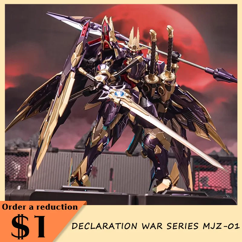 Declaration War Series 1/100 Mjz-01 The Sixth Day Demon King Action Alloy Model Figure Collection Desk Toy Children Gift Custom
Declaration War Series 1/100 Mjz-01 The Sixth Day Demon King Action Alloy Model Figure Collection Desk Toy Children Gift Custom