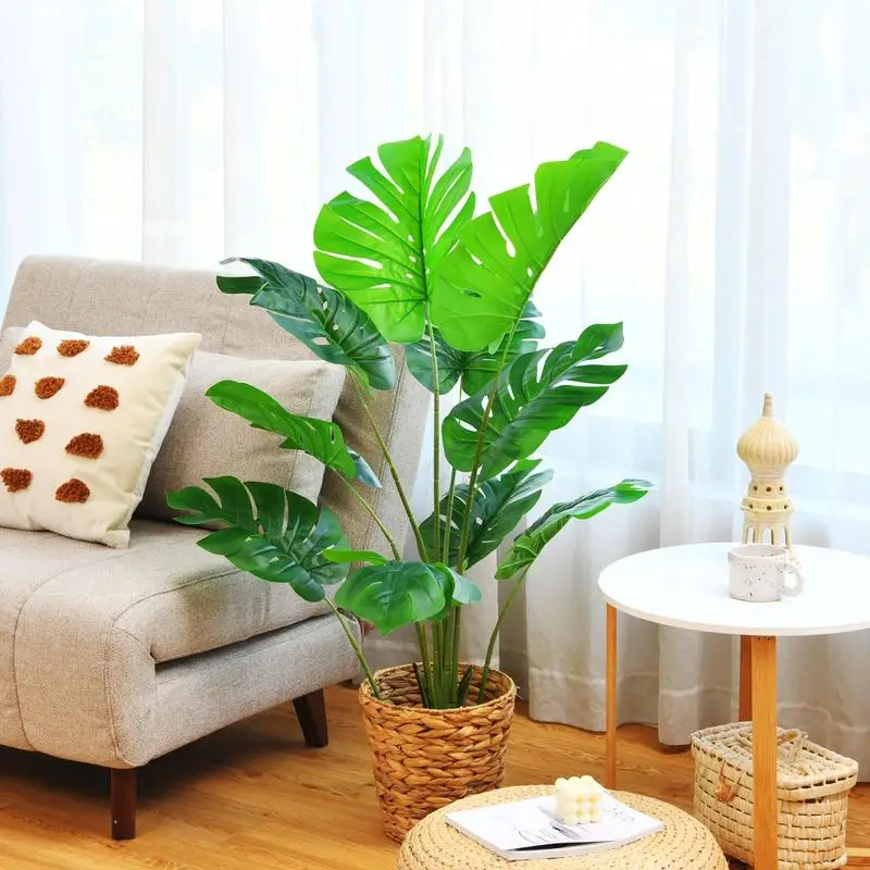 4 Feet Artificial Monstera Deliciosa Tree with 10 Leaves of Different Sizes
4 Feet Artificial Monstera Deliciosa Tree with 10 Leaves of Different Sizes