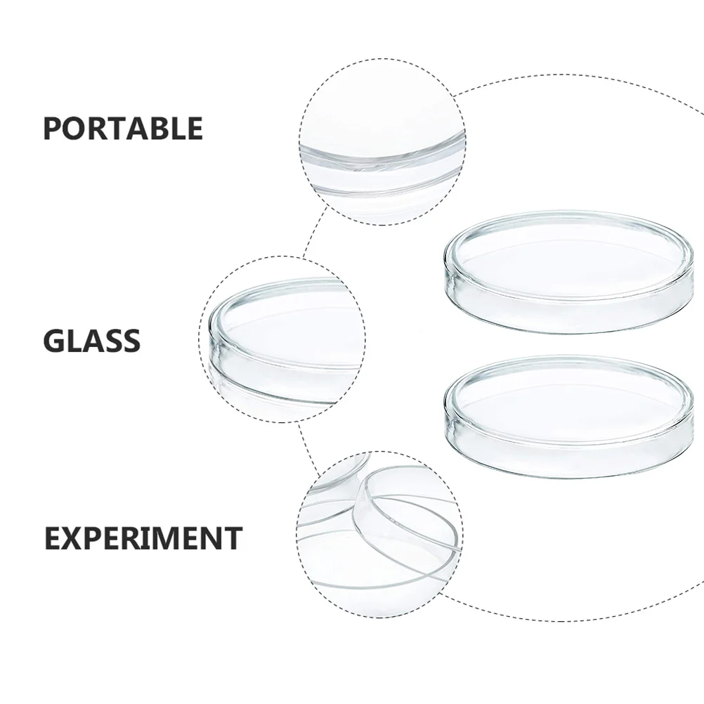 ULTECHNOVO 4Pcs 2.56 Inch Borosilicate Glass Petri Dishes Lab Research Education Heat Resistant Laboratory Use
ULTECHNOVO 4Pcs 2.56 Inch Borosilicate Glass Petri Dishes Lab Research Education Heat Resistant Laboratory Use