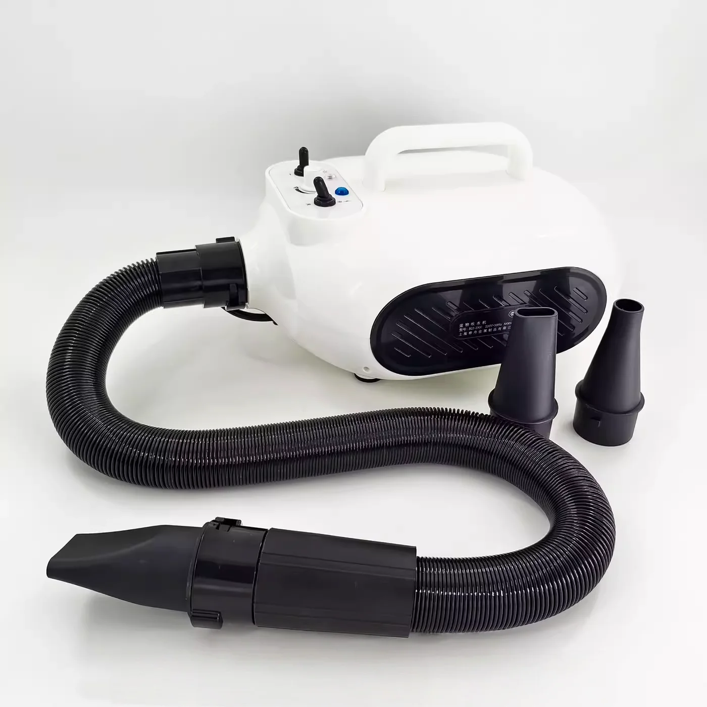 Plastic Pet Hair Dryer & Water Blower, Dual-Motor Pet Dryer for Dog, 3000W Electric Heating High Powered for Large Dog
Plastic Pet Hair Dryer & Water Blower, Dual-Motor Pet Dryer for Dog, 3000W Electric Heating High Powered for Large Dog