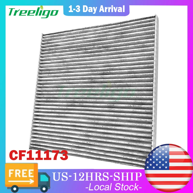Treeligo CF11173 Activated Cabin Air Filter Activated Carbon For NISSAN ALTIMA 2007-2012/MAXIMA 2009-2014/MURANO/QUEST 11-17
Treeligo CF11173 Activated Cabin Air Filter Activated Carbon For NISSAN ALTIMA 2007-2012/MAXIMA 2009-2014/MURANO/QUEST 11-17