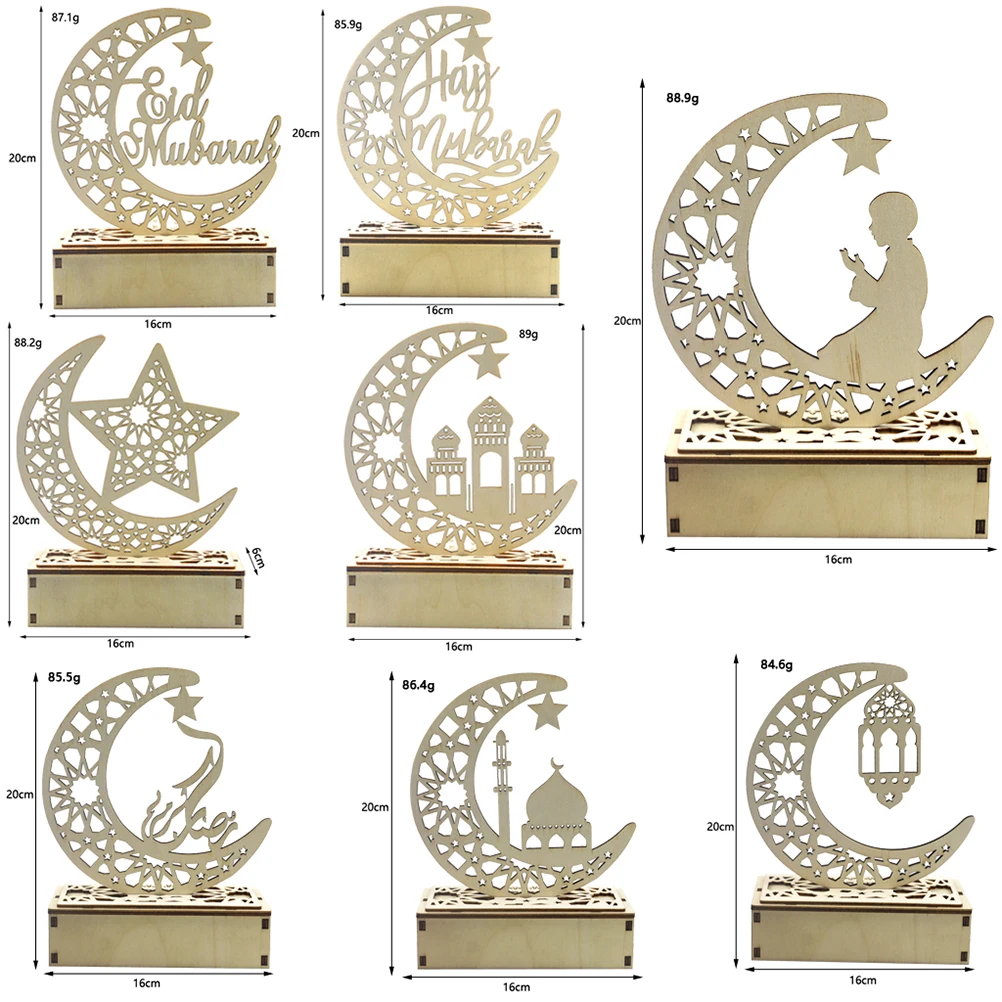 Wooden LED String Islam Lamp Decor Lights for Eid Festivals Reusable Islam Lamp Hollow Moon Lights Accessories
Wooden LED String Islam Lamp Decor Lights for Eid Festivals Reusable Islam Lamp Hollow Moon Lights Accessories