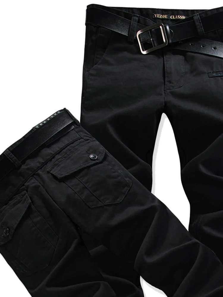 Yezoe Men's Slim Fit Casual Pants Elastic Straight Leg Workwear Faionable Autumn Winter Long Trousers Cotton Polyester
Yezoe Men's Slim Fit Casual Pants Elastic Straight Leg Workwear Faionable Autumn Winter Long Trousers Cotton Polyester