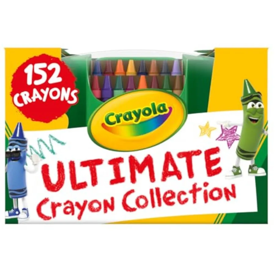 Box 152ct,Cute School Supplies for,Bulk Crayons Caddy, Kindergarten and Elementary Classroom Must Haves, Ages 3+
Box 152ct,Cute School Supplies for,Bulk Crayons Caddy, Kindergarten and Elementary Classroom Must Haves, Ages 3+