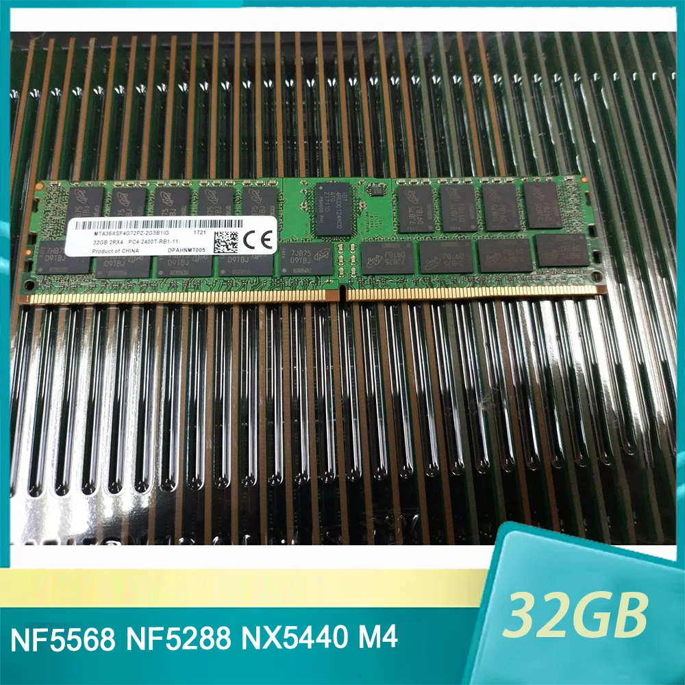 1 шт. NF5568 NF5288 NX5440 M4 для серверной памяти Inspur 32 ГБ PC4-2400T DDR4 RAM
1 шт. NF5568 NF5288 NX5440 M4 для серверной памяти Inspur 32 ГБ PC4-2400T DDR4 RAM