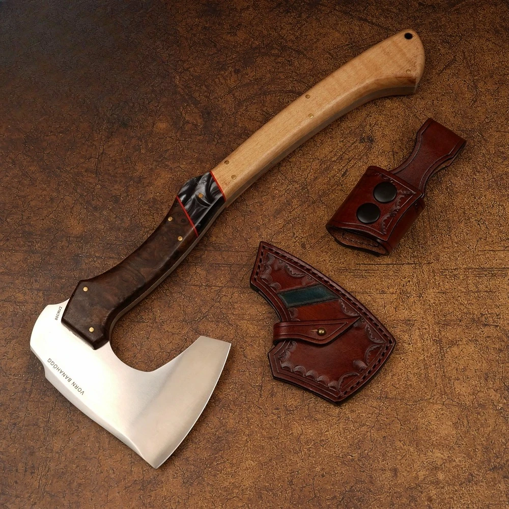 High End Campsite Multi-purpose Hand Axe Outdoor Survival and Self-defense Tactical Axe Portable Vehicle Mounted Fire Axe
High End Campsite Multi-purpose Hand Axe Outdoor Survival and Self-defense Tactical Axe Portable Vehicle Mounted Fire Axe