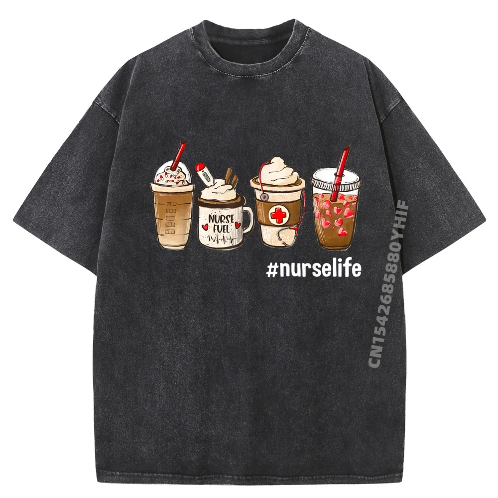 Nurse Life Funny Coffee Nurses Fuel Registered Nurse Medical Oversized Washed T Shirt Men Men's Clothes Birthday
Nurse Life Funny Coffee Nurses Fuel Registered Nurse Medical Oversized Washed T Shirt Men Men's Clothes Birthday
