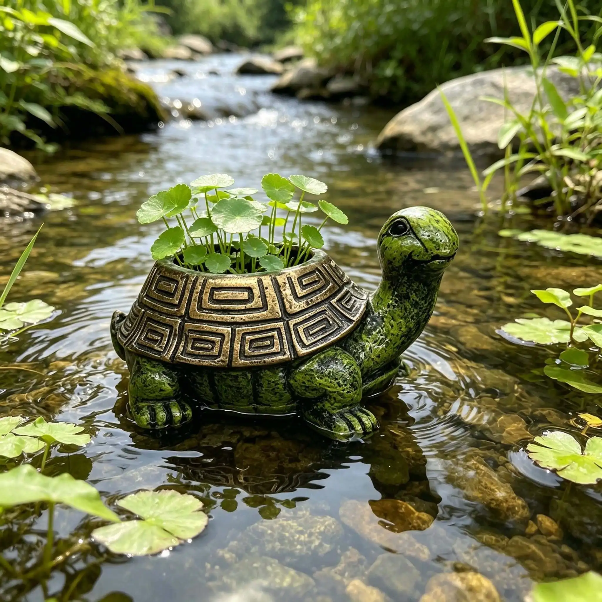 Cute Turtle Shaped Resin Planter, Tortoise Flower Pot for Indoor & Outdoor Plant Decor
Cute Turtle Shaped Resin Planter, Tortoise Flower Pot for Indoor & Outdoor Plant Decor