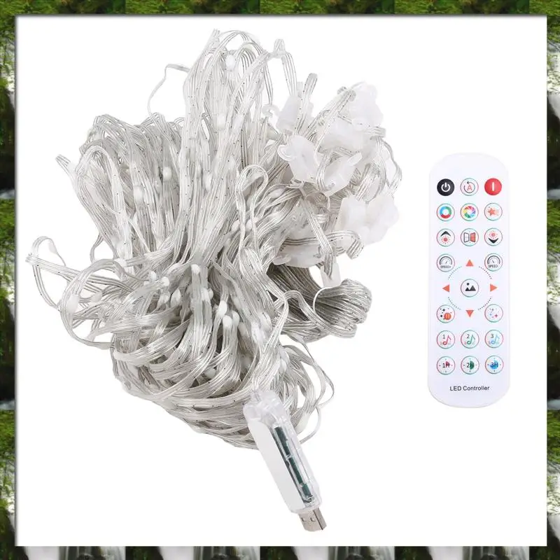 The New Smart Curtain Lights Bluetooth App Control RGB LED String Waterproof Fairy Light USB DIY Display Room Decor
The New Smart Curtain Lights Bluetooth App Control RGB LED String Waterproof Fairy Light USB DIY Display Room Decor