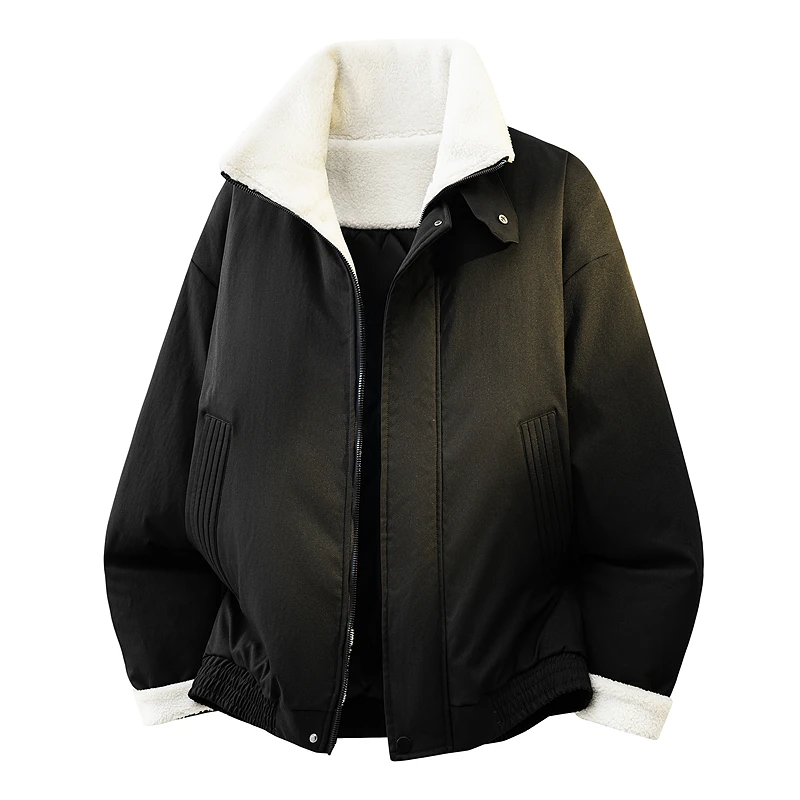 Retro Men's Cotton Jaet Loose Fit Casual Warm Stand Collar Commuting Winter Coat Polyester Fiber Long Sve Zipper Closure
Retro Men's Cotton Jaet Loose Fit Casual Warm Stand Collar Commuting Winter Coat Polyester Fiber Long Sve Zipper Closure