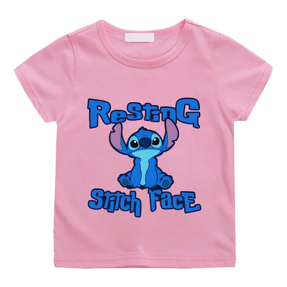MINISO jointly named Lilo&Stitch Kids T-shirt Children Cartoon Short Sleeve Kawaii Casual Clothes Stitch Boy Girl Tee Shirt
MINISO jointly named Lilo&Stitch Kids T-shirt Children Cartoon Short Sleeve Kawaii Casual Clothes Stitch Boy Girl Tee Shirt