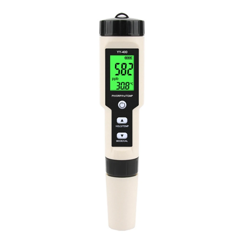 Hot New YY-400 Hydrogen Ion Concentration Water Quality Test Pen PH/ORP/H2 and TEM 4 in 1 Digital Drinking Water Meter
Hot New YY-400 Hydrogen Ion Concentration Water Quality Test Pen PH/ORP/H2 and TEM 4 in 1 Digital Drinking Water Meter