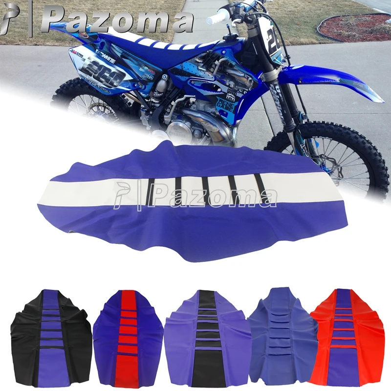Universal Motocross Enduro Ribbed Seat Cover Traction Gripper for TE/FE/TC/FC 125 300 350 Yamaha WR/TTR/YZ/YZF 250 450 RM RMZ
Universal Motocross Enduro Ribbed Seat Cover Traction Gripper for TE/FE/TC/FC 125 300 350 Yamaha WR/TTR/YZ/YZF 250 450 RM RMZ