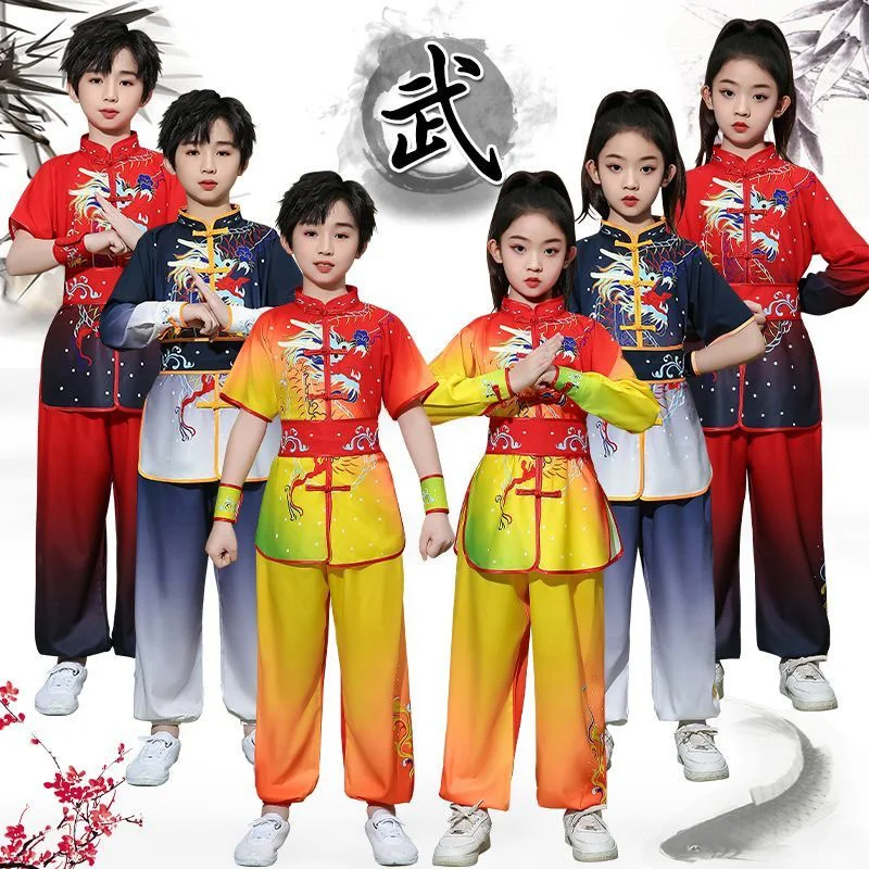 Boy Martial Arts Costumes Wushu Sets Kids Cosplay Kung Fu Uniform Baby Tai Chi Shaolin Stage Outfit Children Tang Suit Girl
Boy Martial Arts Costumes Wushu Sets Kids Cosplay Kung Fu Uniform Baby Tai Chi Shaolin Stage Outfit Children Tang Suit Girl