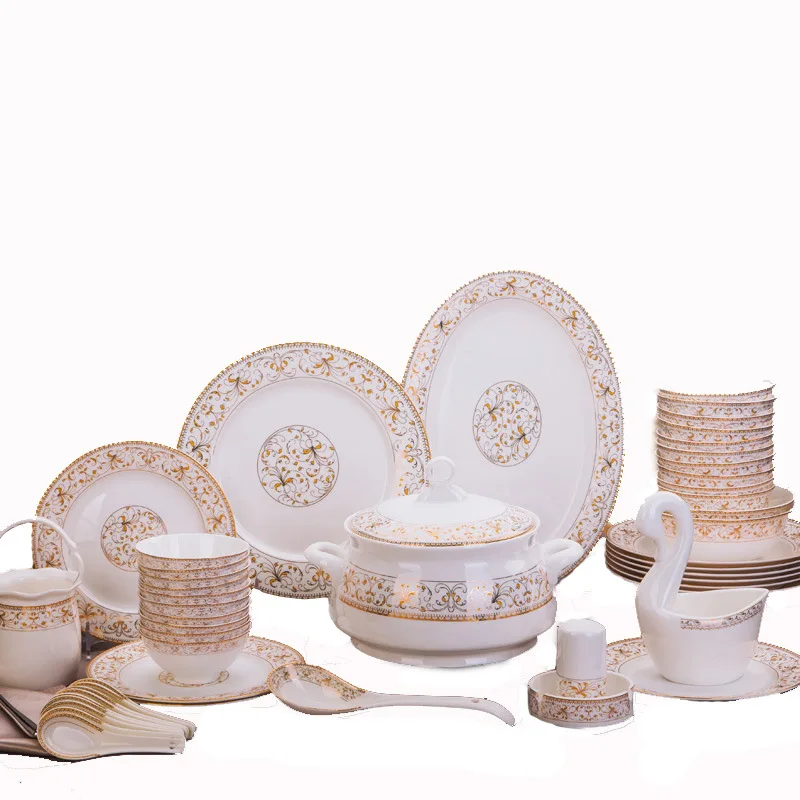 Ceramic tableware set 28 56 heads bone china rice bowl vegetable plate gift
Ceramic tableware set 28 56 heads bone china rice bowl vegetable plate gift