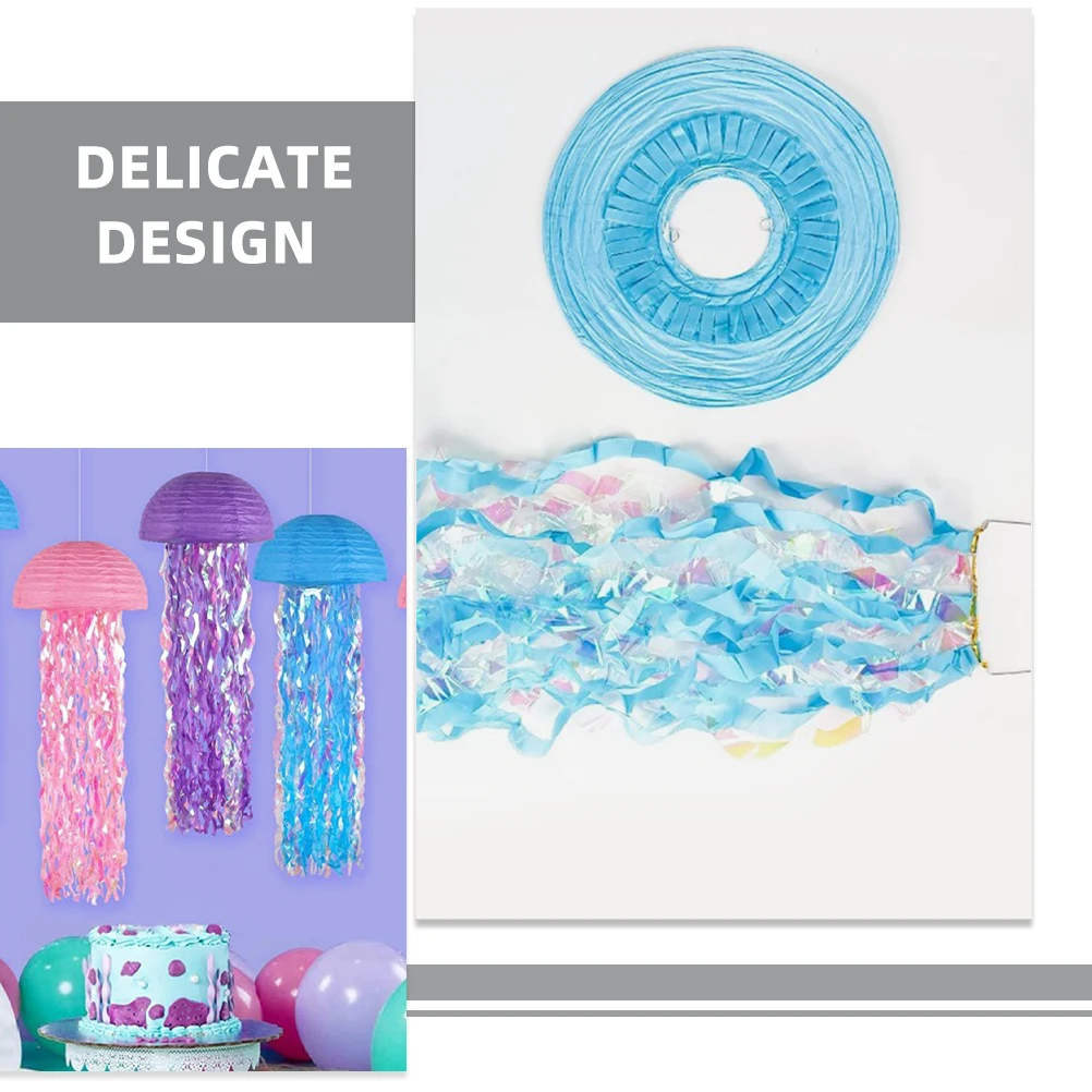 3pcs Paper Lanterns Hanging Decorations Birthday Party Festival Celebrations Jellyfish Lanterns Ocean Theme
3pcs Paper Lanterns Hanging Decorations Birthday Party Festival Celebrations Jellyfish Lanterns Ocean Theme