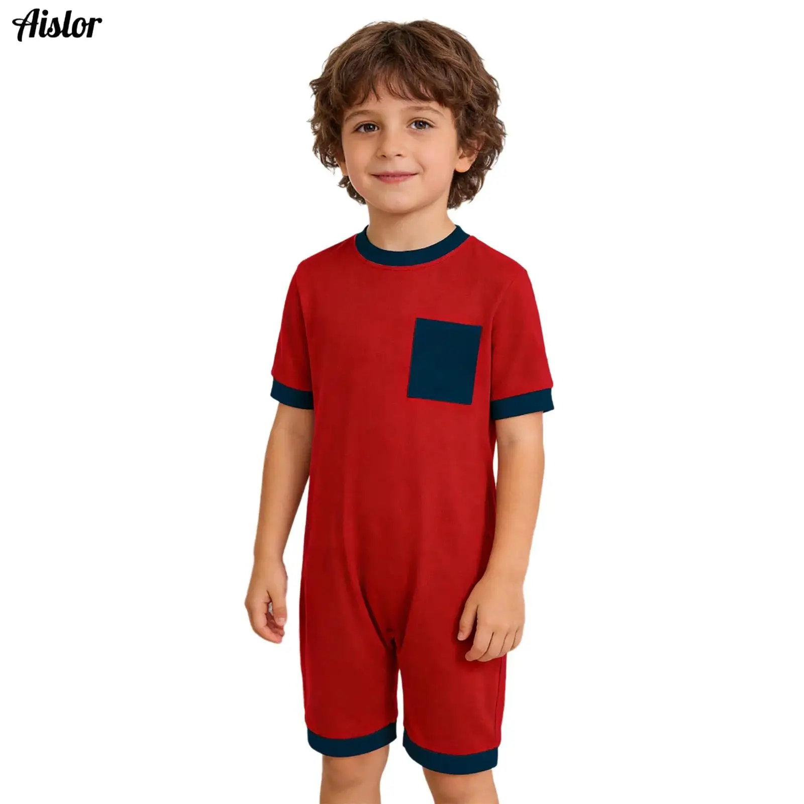Kids Boys Girls Special Needs Adaptive Clothing Anti-Strip Back Zipper Romper Short Sleeve Contrast Color Thigh Length Jumpsuit
Kids Boys Girls Special Needs Adaptive Clothing Anti-Strip Back Zipper Romper Short Sleeve Contrast Color Thigh Length Jumpsuit