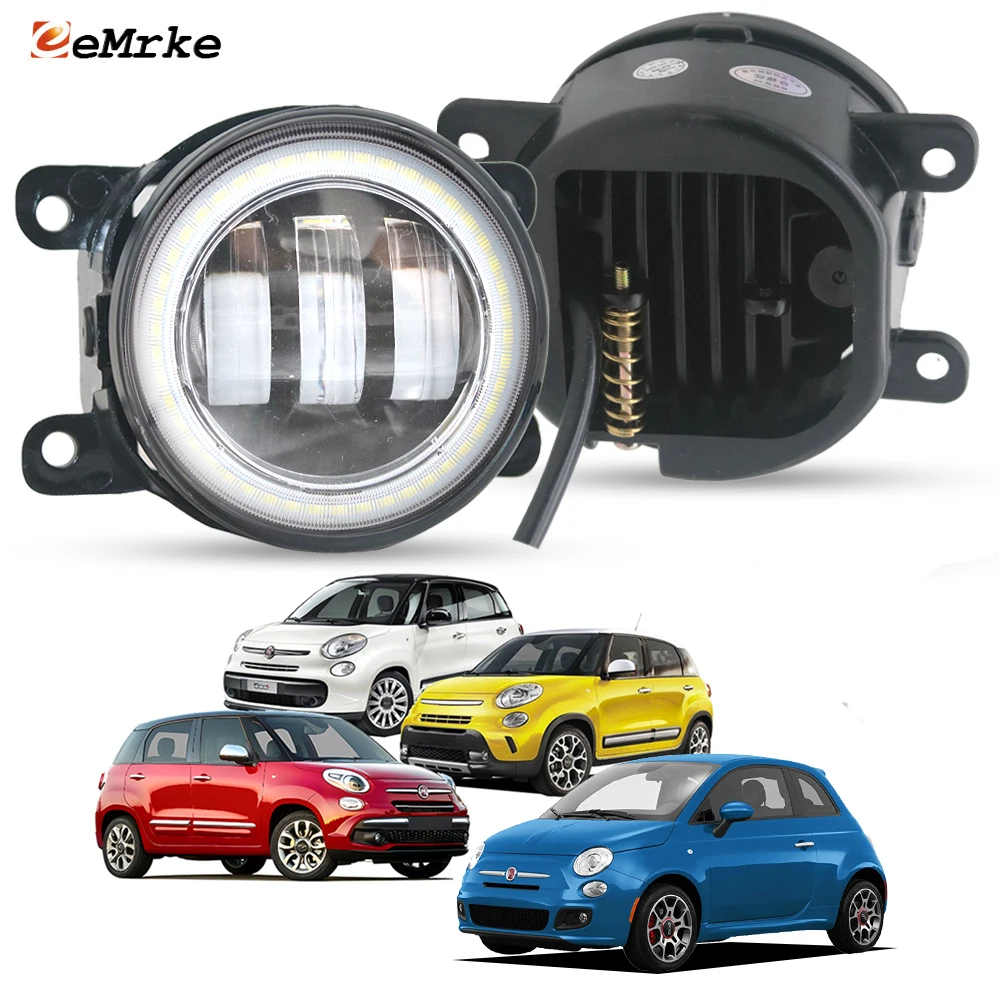 Led PTF Fog Lights Angel Eyes DRL for Fiat 500L 2012-2023 / 500 Sport 2013 14 15 Car Lens Fog Driving Lamp Daytime Running Lamp
Led PTF Fog Lights Angel Eyes DRL for Fiat 500L 2012-2023 / 500 Sport 2013 14 15 Car Lens Fog Driving Lamp Daytime Running Lamp