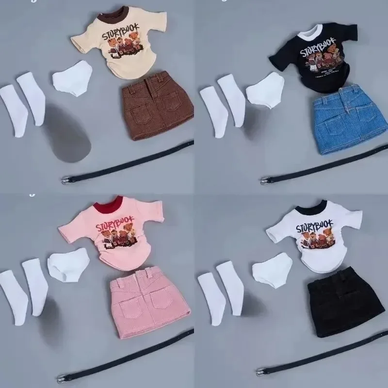 1/6 Scale Female Printing T-shirt Skirt with Belt Floral Print Suit Clothes Model for 12inch Soldier Action Figures Body
1/6 Scale Female Printing T-shirt Skirt with Belt Floral Print Suit Clothes Model for 12inch Soldier Action Figures Body