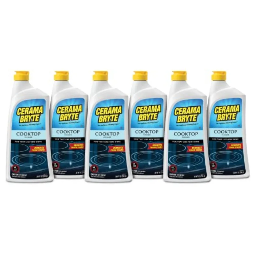 Removes Tough Stains Cooktop and Stove Top Cleaner for Glass - Ceramic Surfaces 6
Removes Tough Stains Cooktop and Stove Top Cleaner for Glass - Ceramic Surfaces 6