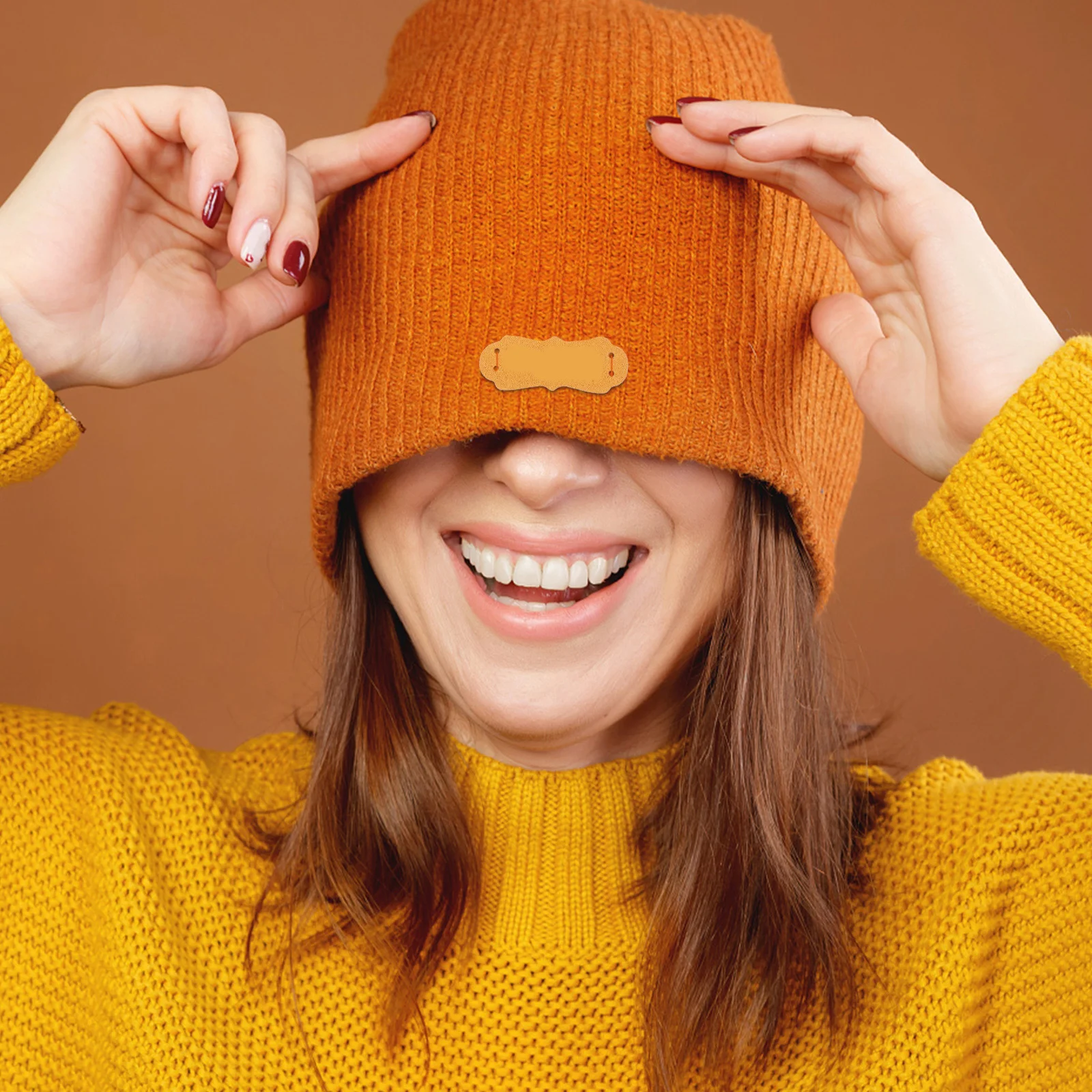 100Pcs Handmade PU Labels Embossed Colorful Tags for Knitting Clothes Bags Hats DIY Crafts Handmade Labels
100Pcs Handmade PU Labels Embossed Colorful Tags for Knitting Clothes Bags Hats DIY Crafts Handmade Labels