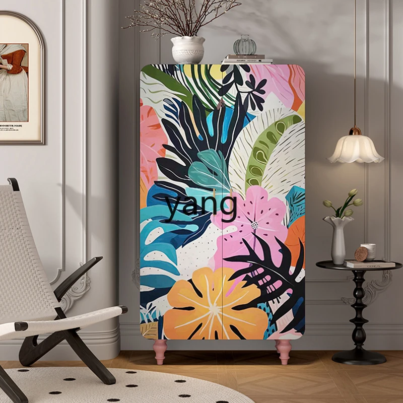 LTT full solid wood wardrobe retro flower bedroom storage storage cabinet
LTT full solid wood wardrobe retro flower bedroom storage storage cabinet