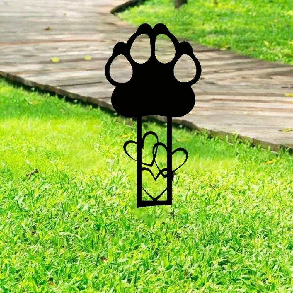 Sturdy Carbon Steel Pet Dog Grave Marker Silhouette Design Durable Waterproof Pet Memorial Stone Plaque Premium Quality
Sturdy Carbon Steel Pet Dog Grave Marker Silhouette Design Durable Waterproof Pet Memorial Stone Plaque Premium Quality