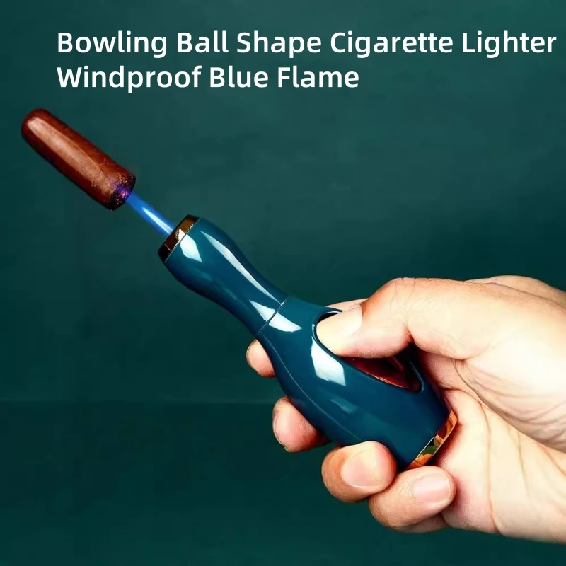 Bowling Ball Shaped Cigar Igniter Metal Inflatable Lighter Windproof Open Flames Smoke Cigarettes Lighters & Smoking Accessories
Bowling Ball Shaped Cigar Igniter Metal Inflatable Lighter Windproof Open Flames Smoke Cigarettes Lighters & Smoking Accessories