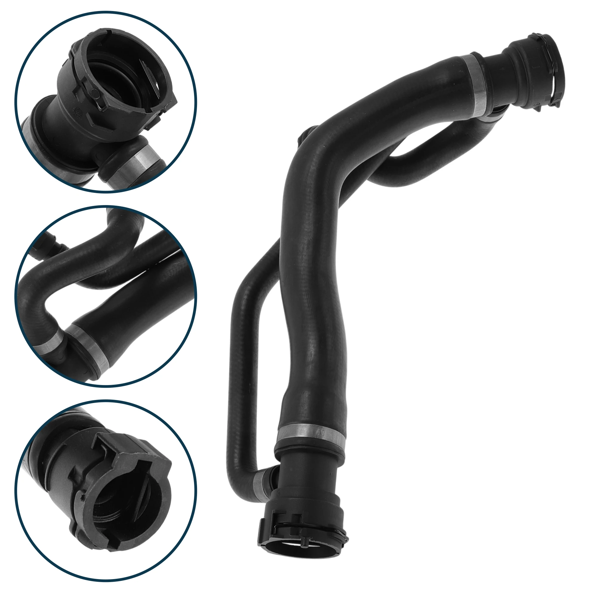 UXCELL Radiator Hose Heater Hose Radiator Outlet Hose Pipe for BMW E60 550i 2006-2010 No.17127534918 Rubber Water Pipe Black
UXCELL Radiator Hose Heater Hose Radiator Outlet Hose Pipe for BMW E60 550i 2006-2010 No.17127534918 Rubber Water Pipe Black