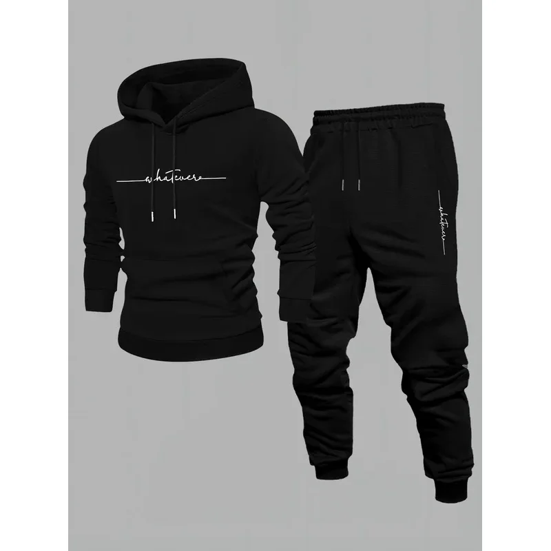 Hoodie sweatshirt men's autumn and winter sportswear and casual set trendy American high street versatile printed coat
Hoodie sweatshirt men's autumn and winter sportswear and casual set trendy American high street versatile printed coat