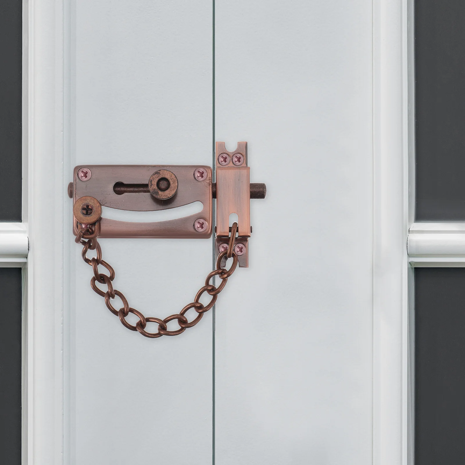 Deadbolt Lock Trustworthy Door Safety Chain Perfect Ventilation Hotel Internal Iron Security Anti-theft
Deadbolt Lock Trustworthy Door Safety Chain Perfect Ventilation Hotel Internal Iron Security Anti-theft