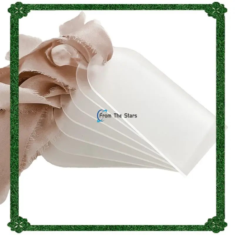 24-Hour Delivery Frosted Acrylic Wedding Blank Place Card Clear Arch Gift Tag Name Plate Seating Chart DIY Mark Place For Party
24-Hour Delivery Frosted Acrylic Wedding Blank Place Card Clear Arch Gift Tag Name Plate Seating Chart DIY Mark Place For Party