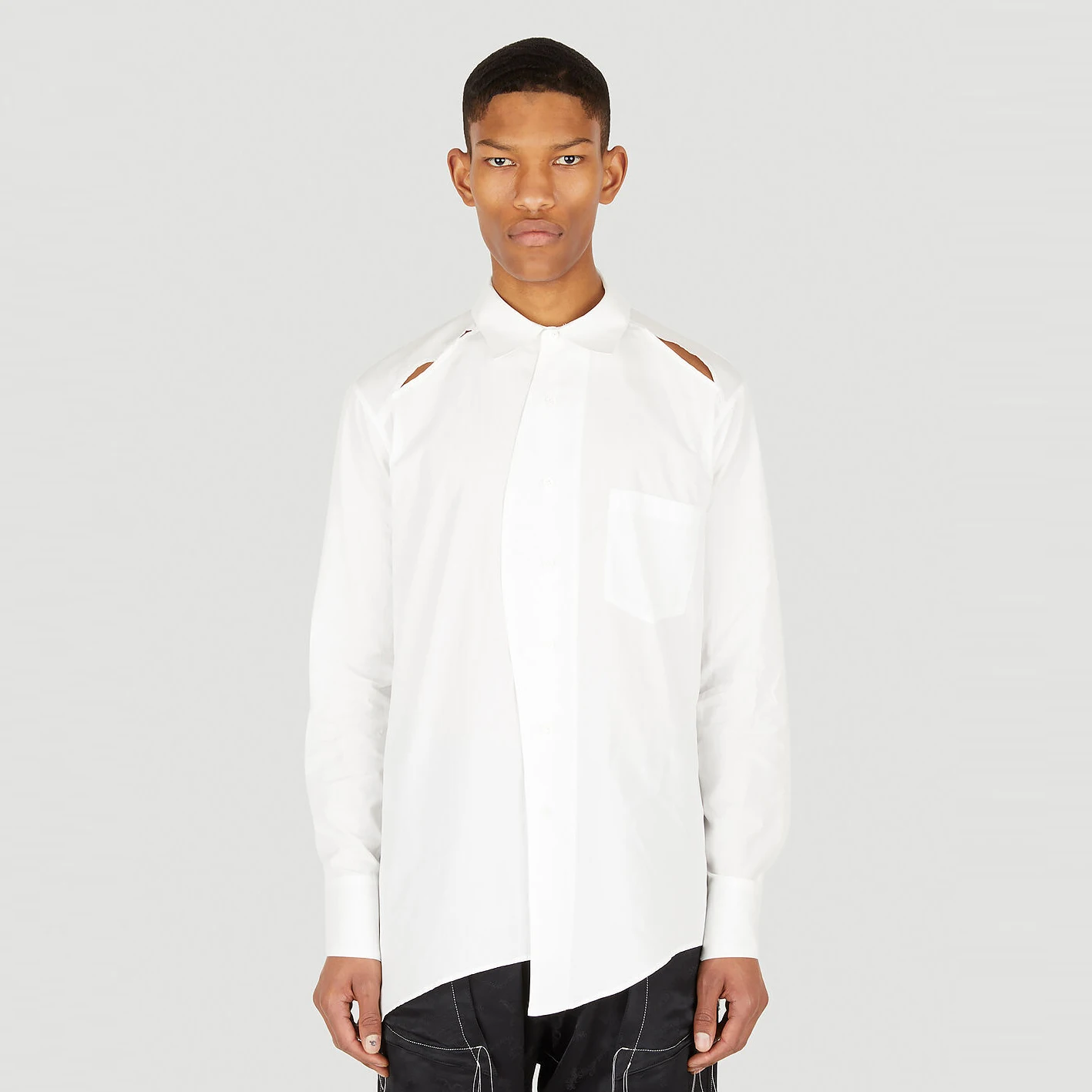 S-6XL!!2022 men's cotton poplin shirt with irregular hollow shape white designer
S-6XL!!2022 men's cotton poplin shirt with irregular hollow shape white designer