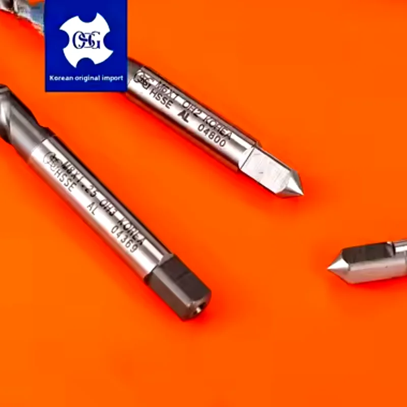 Korea OSG HSSE 2 Fluted Flat Head Spiral Fluted Tap EX-AL-SFT M2 M3 M4 M5 M6 M8 M10 M12 Machine Screw Thread Taps For Aluminum
Korea OSG HSSE 2 Fluted Flat Head Spiral Fluted Tap EX-AL-SFT M2 M3 M4 M5 M6 M8 M10 M12 Machine Screw Thread Taps For Aluminum