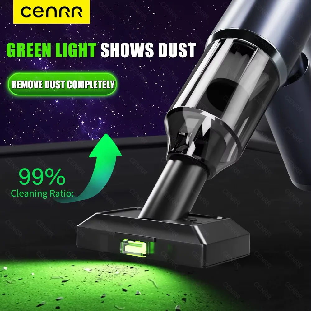 CENRR 210000PA Car Vacuum Cleaner Strong Suction Wireless High Power Vacuum Car Cleaner Cordless Powerful Cleaning Machine
CENRR 210000PA Car Vacuum Cleaner Strong Suction Wireless High Power Vacuum Car Cleaner Cordless Powerful Cleaning Machine